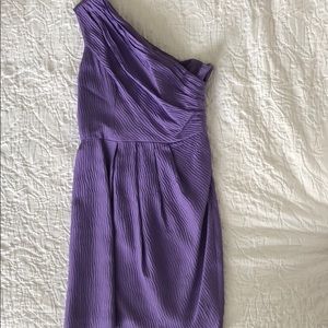 Shoshanna One Shoulder Dress